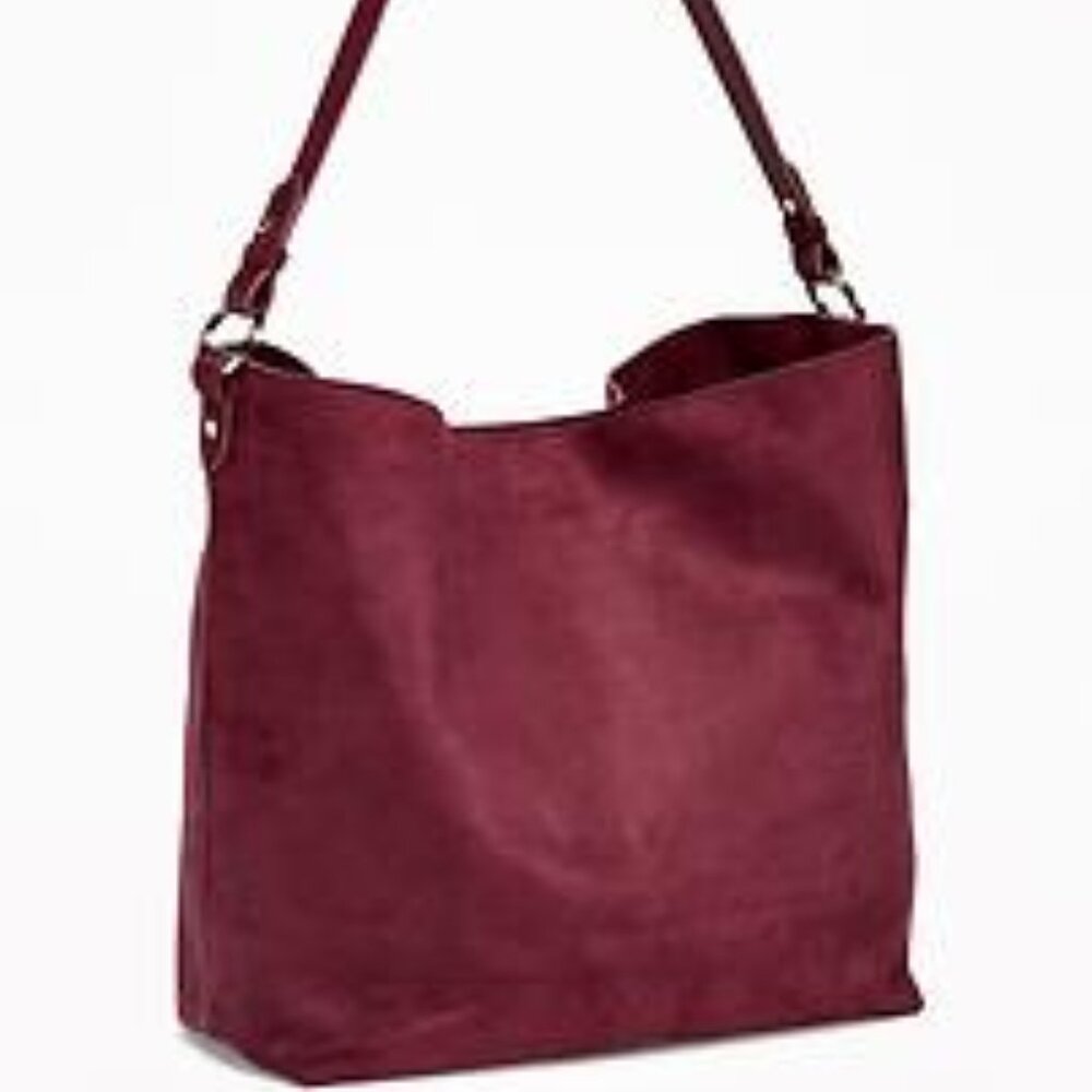 Old Navy Slouchy Hobo for Women Oxblood